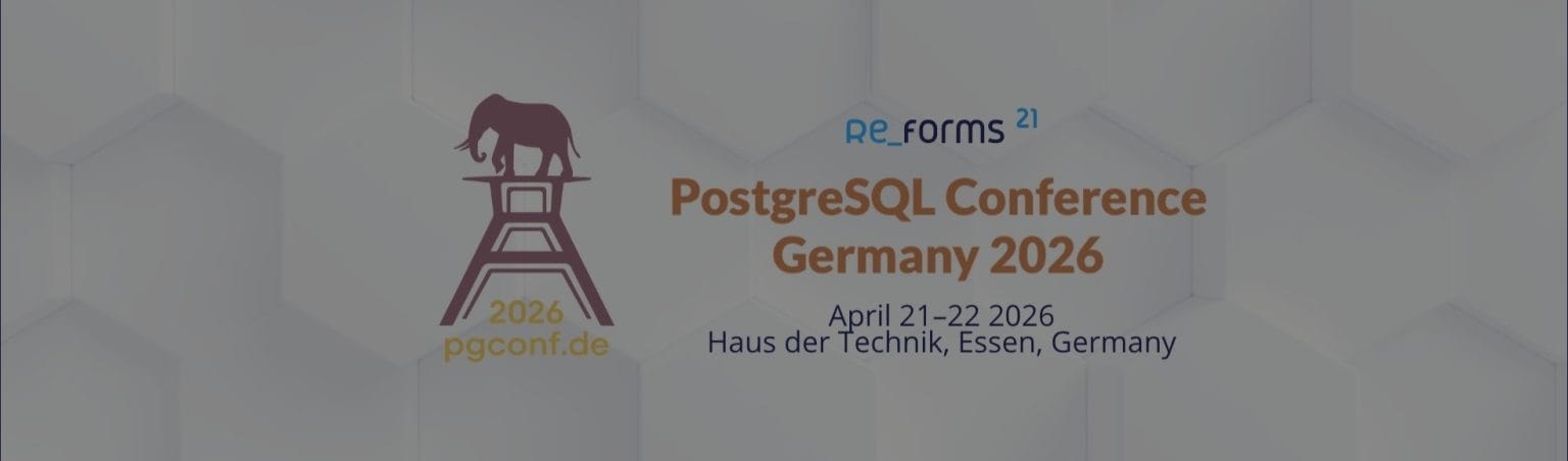 ReForms21 Proudly Sponsors PGConf.de 2026 - Oracle Forms Migration to Java