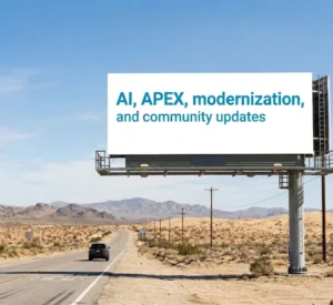 AI, APEX, modernization